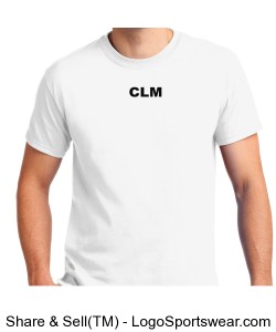 ConnorLM V2 T-Shirt (White) Design Zoom